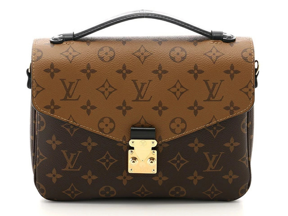 LOUIS VUITTON Pochette Metis Handbag Monogram Reverse